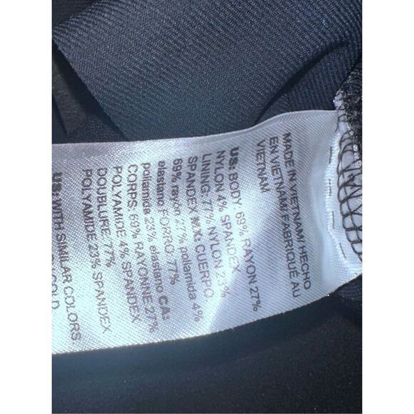 STUNNING CHICOS Pants Black Pull On 2 (US 12) BLACK Pants, Good CONDITION - Picture 5 of 6